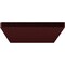 Ekena Millwork 3"W x 14"D Logan Hidden Support Steel Bracket w/ 10" Support Depth, Hammered Bright Red BKTM03X14LOHRE - alternate 6